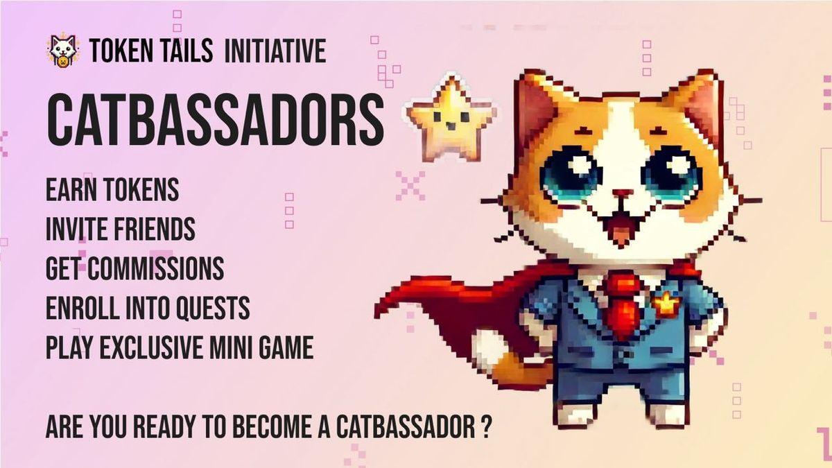 Introducing Token Tails' Paw-some Cat-bassadors Program