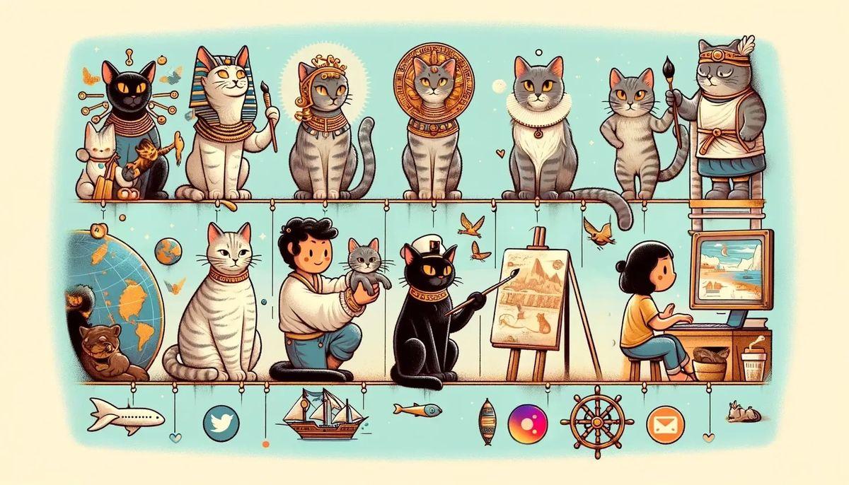 How Cats Shaped the World: From Ancient Egypt to Instagram Feed